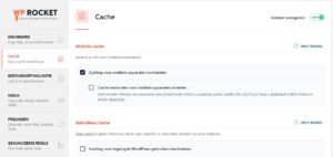 WP cache Rocket
